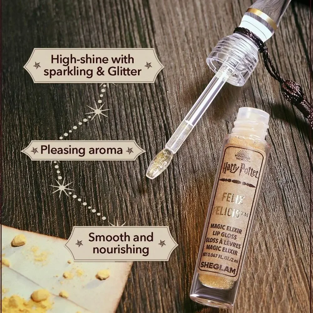 Harry Potter Magic Elixir Lip Gloss Felix Felicis Sheglam